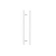 High quality image of the TOP Drawer Fittings - T Bar Cabinet handle 192mm CTC, 252mm Total length Matt White Finish | Sku. tdfpt-192-252mw | available to order from Trade Door Handles.