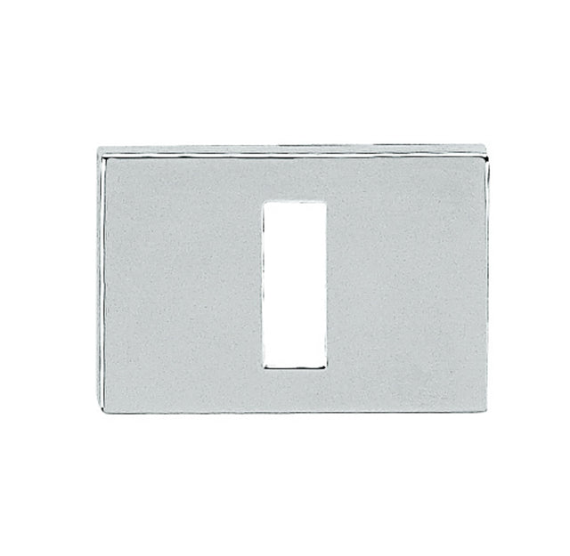 Quality image of Tupai Rapido RetaLine/VersaLine Key Escutcheons on Long Rose - Bright Polished Chrome | Sku. tescklpc | available from Trade Door Handles.