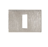 Quality image of Tupai Rapido RetaLine/VersaLine Key Escutcheons on Long Rose - Pearl Nickel | Sku. tescklpl | available from Trade Door Handles.