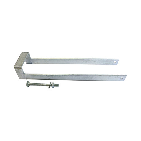 This is an image of Timco - Throw-Over Gate Loop - Hot Dipped Galvanised 350mm (1 Each Plain Bag) TGL350G