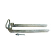 This is an image of Timco - Throw-Over Gate Loop With Lifting Handle - Hot Dipped Galvanised 350mm (1 Each Plain Bag) TGLH350G