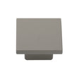 High quality image of the M.Marcus Classic Square Cabinet Knob Grey Silk Touch Finish 32mm | Sku. tk1254-032-stg | Discounted prices available from Trade Door Handles