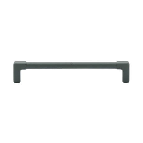 High quality image of the M.Marcus Mission Cabinet Pull 160mm CTC Green Silk Touch Finish | Sku. tk5190-160-sgr | Discounted prices available from Trade Door Handles