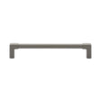 High quality image of the M.Marcus Mission Cabinet Pull 160mm CTC Grey Silk Touch Finish
 | Sku. tk5190-160-stg | Discounted prices available from Trade Door Handles