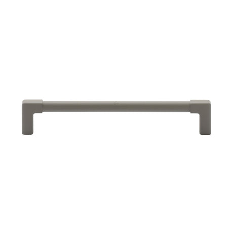 High quality image of the M.Marcus Mission Cabinet Pull 160mm CTC Grey Silk Touch Finish
 | Sku. tk5190-160-stg | Discounted prices available from Trade Door Handles
