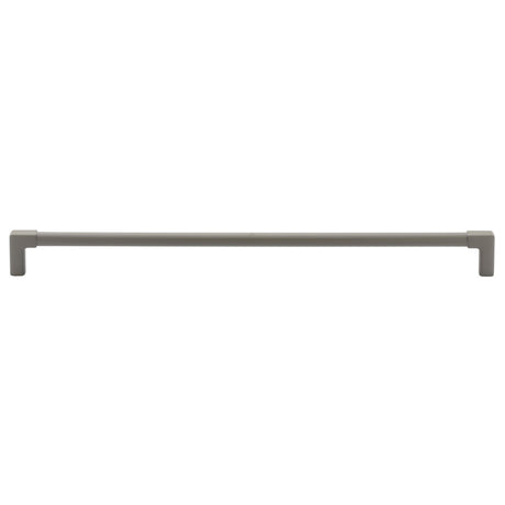 High quality image of the M.Marcus Mission Cabinet Pull 320mm CTC Grey Silk Touch Finish
 | Sku. tk5190-320-stg | Discounted prices available from Trade Door Handles