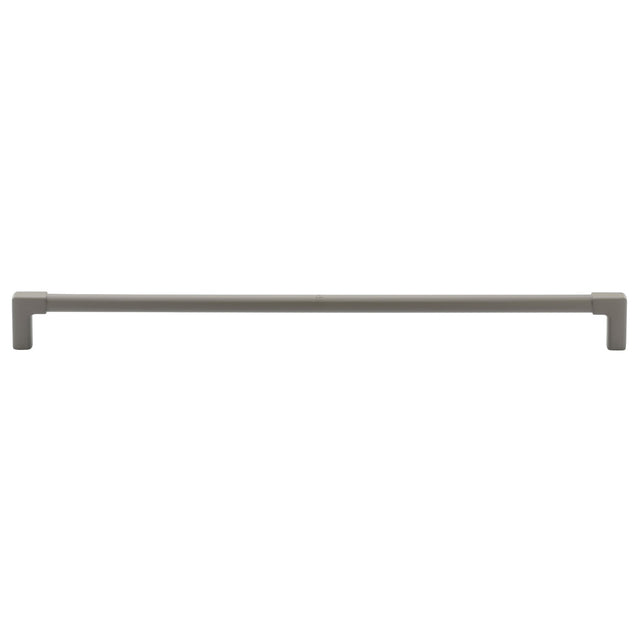 High quality image of the M.Marcus Mission Cabinet Pull 320mm CTC Grey Silk Touch Finish
 | Sku. tk5190-320-stg | Discounted prices available from Trade Door Handles