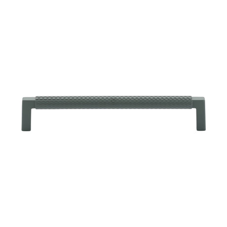 High quality image of the M.Marcus Paxton Cabinet Pull 160mm CTC Green Silk Touch Finish | Sku. tk5191-160-sgr | Discounted prices available from Trade Door Handles