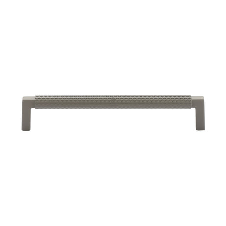 High quality image of the M.Marcus Paxton Cabinet Pull 160mm CTC Grey Silk Touch Finish
 | Sku. tk5191-160-stg | Discounted prices available from Trade Door Handles