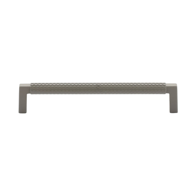 High quality image of the M.Marcus Paxton Cabinet Pull 160mm CTC Grey Silk Touch Finish
 | Sku. tk5191-160-stg | Discounted prices available from Trade Door Handles