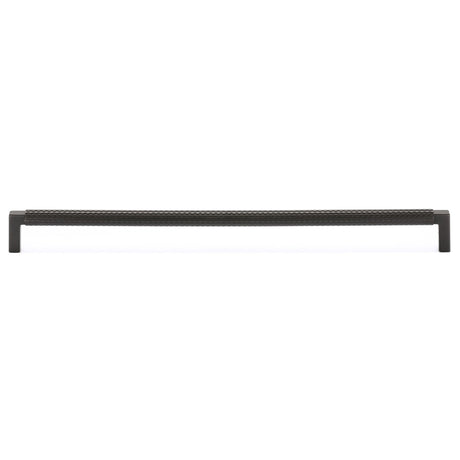 High quality image of the M.Marcus Paxton Cabinet Pull 320mm CTC Matt Black Silk Touch Finish | Sku. tk5191-320-sbk | Discounted prices available from Trade Door Handles