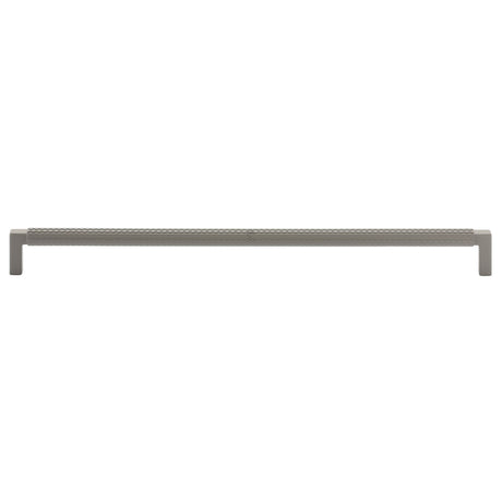 High quality image of the M.Marcus Paxton Cabinet Pull 320mm CTC Grey Silk Touch Finish
 | Sku. tk5191-320-stg | Discounted prices available from Trade Door Handles