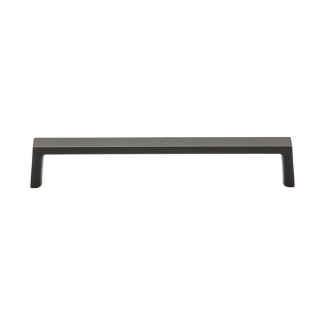 High quality image of the M.Marcus Jena Cabinet Pull 160mm CTC Matt Black Silk Touch Finish
 | Sku. tk5210-160-sbk | Discounted prices available from Trade Door Handles