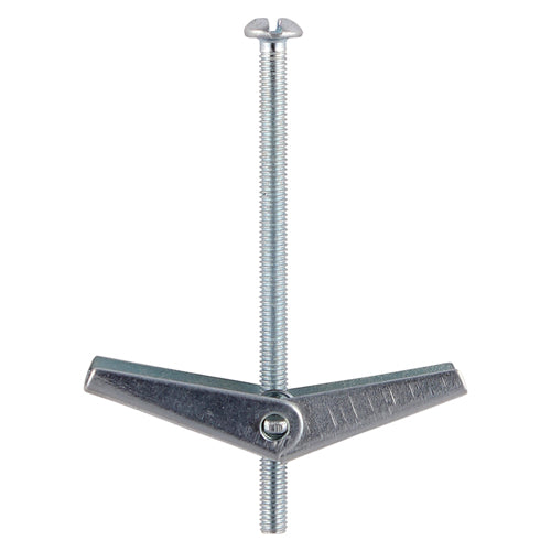 This is an image of Timco - Spring Toggles - Zinc M5 x 75mm - (4 PCS TIMpac) TOG575P