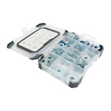 This is an image of Timco - Mixed Tray - Washers - Zinc - (291 PCS Tray) TRAY580