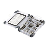 This is an image of Timco - Mixed Tray - Set Screws Nuts Washers - Zinc - (199 PCS Tray) TRAY620