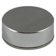 This is an image of Timco - Threaded Screw Caps - Solid Brass - Polished Chrome 12mm - (4 PCS TIMpac) TSC12PCP