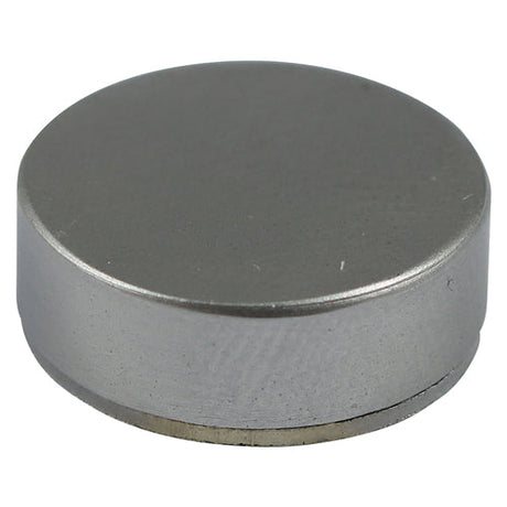 This is an image of Timco - Threaded Screw Caps - Solid Brass - Satin Chrome 14mm - (4 PCS TIMpac) TSC14SCP