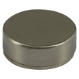 This is an image of Timco - Threaded Screw Caps - Solid Brass - Satin Nickel 14mm - (4 PCS TIMpac) TSC14SNP