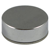 This is an image of Timco - Threaded Screw Caps - Solid Brass - Polished Chrome 16mm - (4 PCS TIMpac) TSC16PCP