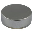 This is an image of Timco - Threaded Screw Caps - Solid Brass - Satin Chrome 16mm - (40 PCS Box) TSC16SC