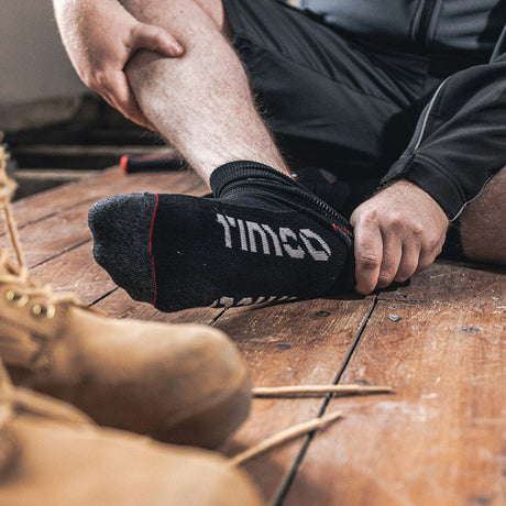 This is an image of Timco - Trade Socks UK 7 - 12 (3 Pieces Bag) TSOCKL