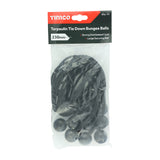 This is an image of Timco - Tarpaulin Tie Down Bungee Balls 230mm (10 Pieces Bag) TTB10