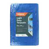 This is an image of Timco - Tarpaulin - Light Duty 2 x 3m (1 Each Bag) TTL23