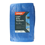 This is an image of Timco - Tarpaulin - Light Duty 5 x 8m (1 Each Bag) TTL58