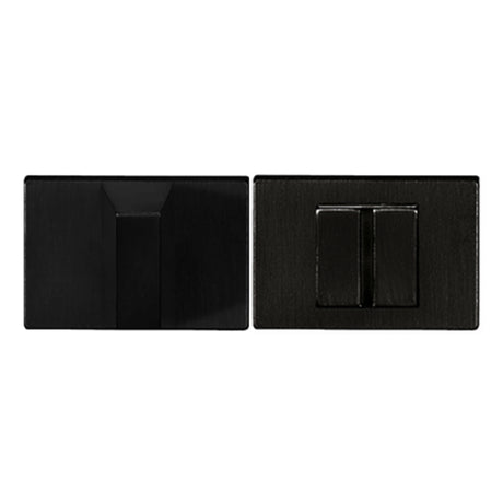 Quality image of Tupai Rapido RetaLine/VersaLine WC Turn on Long Rose (bolt through fixing only) - Pearl Black | Sku. twclmb | available from Trade Door Handles.