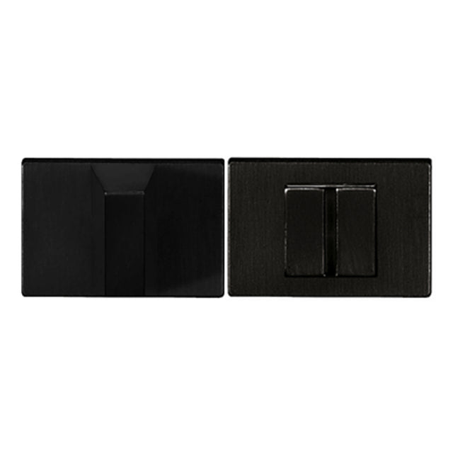 Quality image of Tupai Rapido RetaLine/VersaLine WC Turn on Long Rose (bolt through fixing only) - Pearl Black | Sku. twclmb | available from Trade Door Handles.