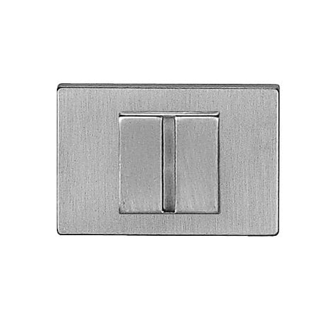 Quality image of Tupai Rapido RetaLine/VersaLine WC Turn on Long Rose (bolt through fixing only) - Satin Chrome | Sku. twclsc | available from Trade Door Handles.