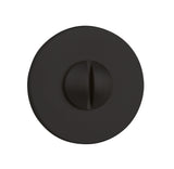 Quality image of Tupai Rapido 5S Line WC Turn on 5mm Slimline Round Rose (bolt through fixing only) - Pearl Black | Sku. twcr5smb | available from Trade Door Handles.