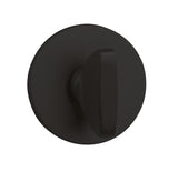 Quality image of Tupai Rapido 5S Line WC Turn on 5mm Slimline Round Rose (bolt through fixing only) - Pearl Black | Sku. twcr5smb | available from Trade Door Handles.