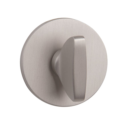 Quality image of Tupai Rapido 5S Line WC Turn on 5mm Slimline Round Rose (bolt through fixing only) - Pearl Nickel | Sku. twcr5spl | available from Trade Door Handles.