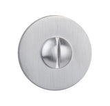 Quality image of Tupai Rapido 5S Line WC Turn on 5mm Slimline Round Rose (bolt through fixing only) - Satin Chrome | Sku. twcr5ssc | available from Trade Door Handles.