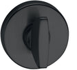 Quality image of Tupai Rapido CurvaLine WC Turn on Round Rose (bolt through fixing only) - Pearl Black | Sku. twcrmb | available from Trade Door Handles.