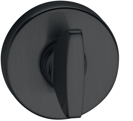 Quality image of Tupai Rapido CurvaLine WC Turn on Round Rose (bolt through fixing only) - Pearl Black | Sku. twcrmb | available from Trade Door Handles.