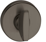 Quality image of Tupai Rapido CurvaLine WC Turn on Round Rose (bolt through fixing only) - Titanium | Sku. twcrtt | available from Trade Door Handles.