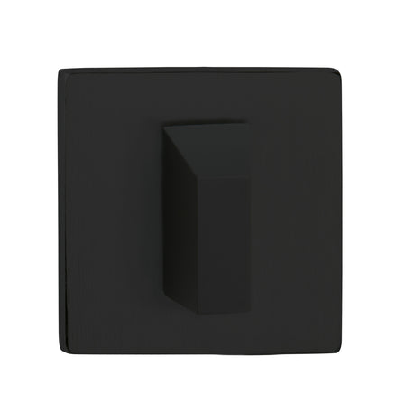 Quality image of Tupai Rapido 5S Line WC Turn on 5mm Slimline Square Rose (bolt through fixing only) - Pearl Black | Sku. twcs5smb | available from Trade Door Handles.