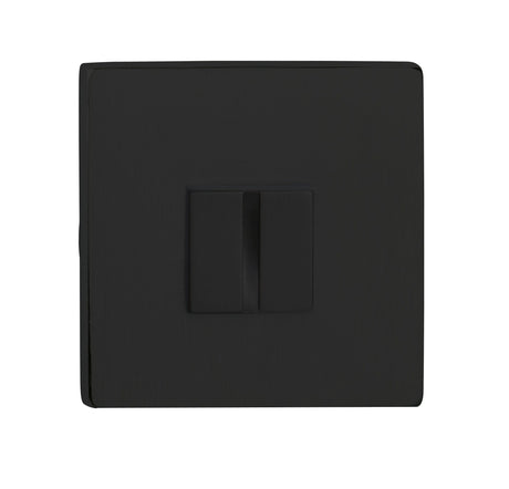 Quality image of Tupai Rapido 5S Line WC Turn on 5mm Slimline Square Rose (bolt through fixing only) - Pearl Black | Sku. twcs5smb | available from Trade Door Handles.