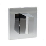 Quality image of Tupai Rapido 5S Line WC Turn on 5mm Slimline Square Rose (bolt through fixing only) - Bright Polished Chrome | Sku. twcs5spc | available from Trade Door Handles.