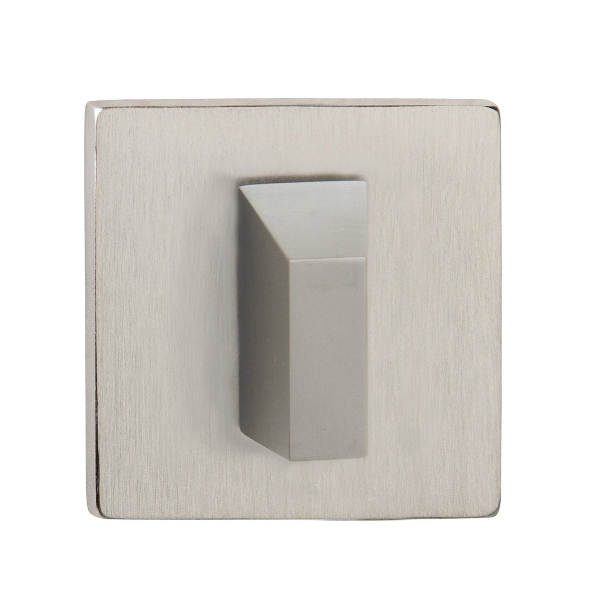 Quality image of Tupai Rapido 5S Line WC Turn on 5mm Slimline Square Rose (bolt through fixing only) - Pearl Nickel | Sku. twcs5spl | available from Trade Door Handles.