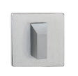 Quality image of Tupai Rapido 5S Line WC Turn on 5mm Slimline Square Rose (bolt through fixing only) - Satin Chrome | Sku. twcs5ssc | available from Trade Door Handles.
