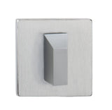 Quality image of Tupai Rapido 5S Line WC Turn on 5mm Slimline Square Rose (bolt through fixing only) - Satin Chrome | Sku. twcs5ssc | available from Trade Door Handles.