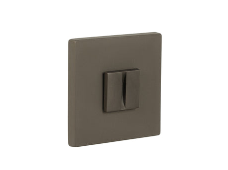 Quality image of Tupai Rapido 5S Line WC Turn on 5mm Slimline Round Rose (bolt through fixing only) - Titanium | Sku. twcr5stt | available from Trade Door Handles.