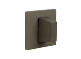Quality image of Tupai Rapido 5S Line WC Turn on 5mm Slimline Round Rose (bolt through fixing only) - Titanium | Sku. twcr5stt | available from Trade Door Handles.