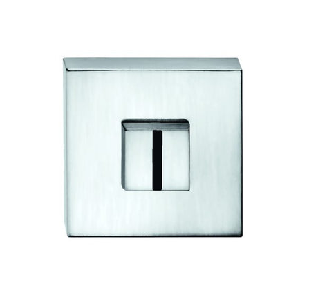 Quality image of Tupai Rapido Curva/QuadraLine WC Turn on Square Rose (bolt through fixing only) - Bright Polished Chrome | Sku. twcspc | available from Trade Door Handles.