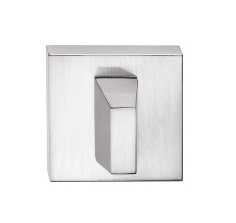 Quality image of Tupai Rapido Curva/QuadraLine WC Turn on Square Rose (bolt through fixing only) - Satin Chrome | Sku. twcssc | available from Trade Door Handles.