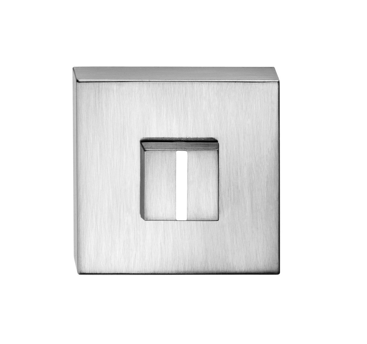 Quality image of Tupai Rapido CurvaLine WC Turn on Round Rose (bolt through fixing only) - Satin Chrome | Sku. twcrsc | available from Trade Door Handles.